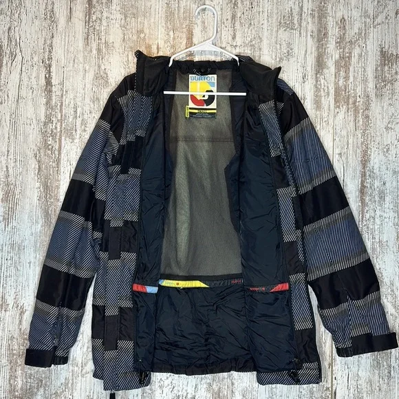 BURTON Dryride Snowboard Ski Hooded jacket sz Small